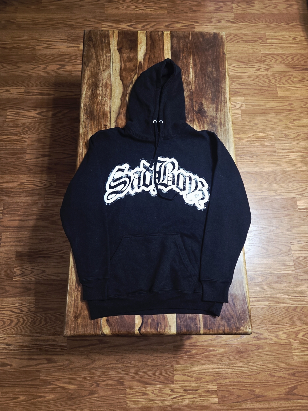 Sad Boyz Black Graphic Pullover Hoodie